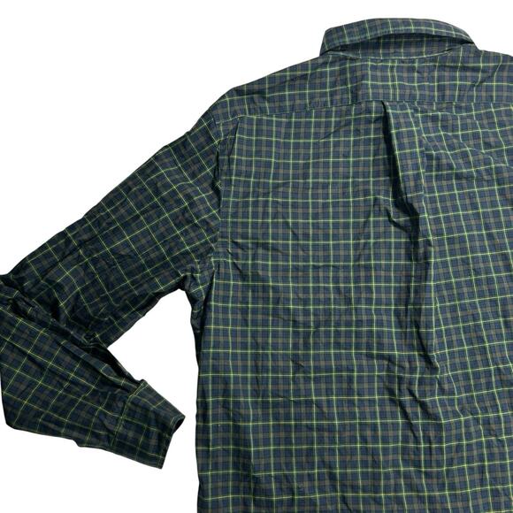 Ralph Lauren Dress Shirt 16 32/33 Button Up Plaid Long Sleeve Preppy Classic - Picture 7 of 15